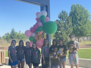 Team Evergreen at the Curvy Girls Scoliosis walk in Idaho